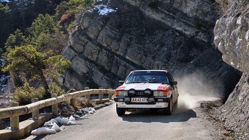 Start nr. 81 kørte sig på førstedagen af Rally Monte Carlo Historique ind på en samlet placering som nr. 21
(Foto: Viggo Johansen/Rallypics.dk)